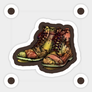 BOOTS! Sticker